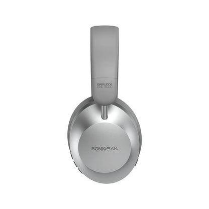 SonicGear Airphone DNC 3000 Digital Active Noise Cancellation Headset Platinum