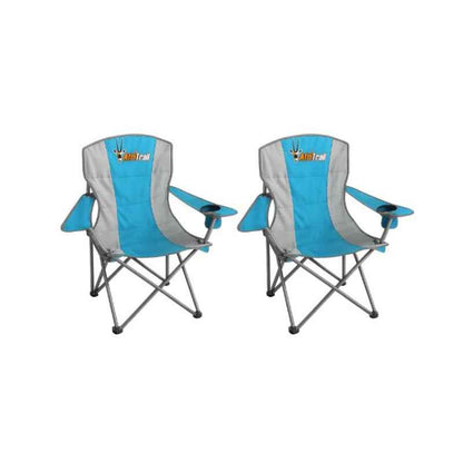 AfriTrail Kudu Padded Folding Chair Dual Pack