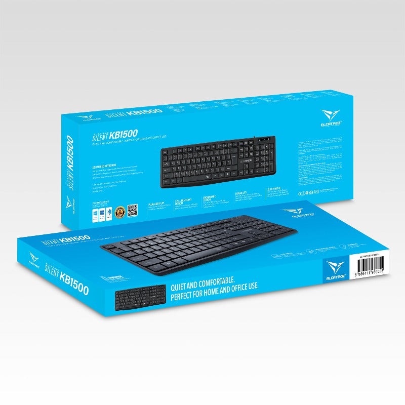 Alcatroz KB1500 Silent Keyboard