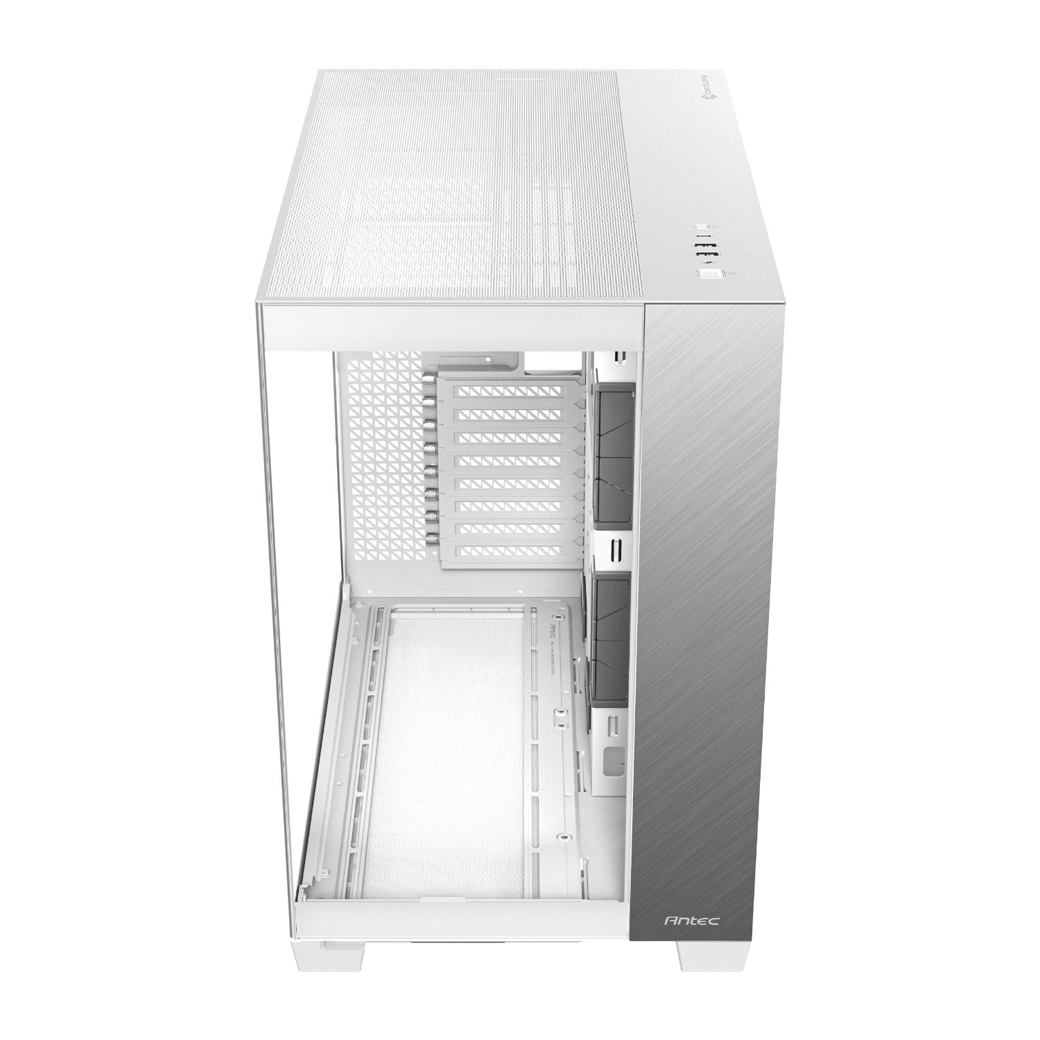 Antec C8 Aluminium White E-ATX Dual Chamber Gaming Chassis