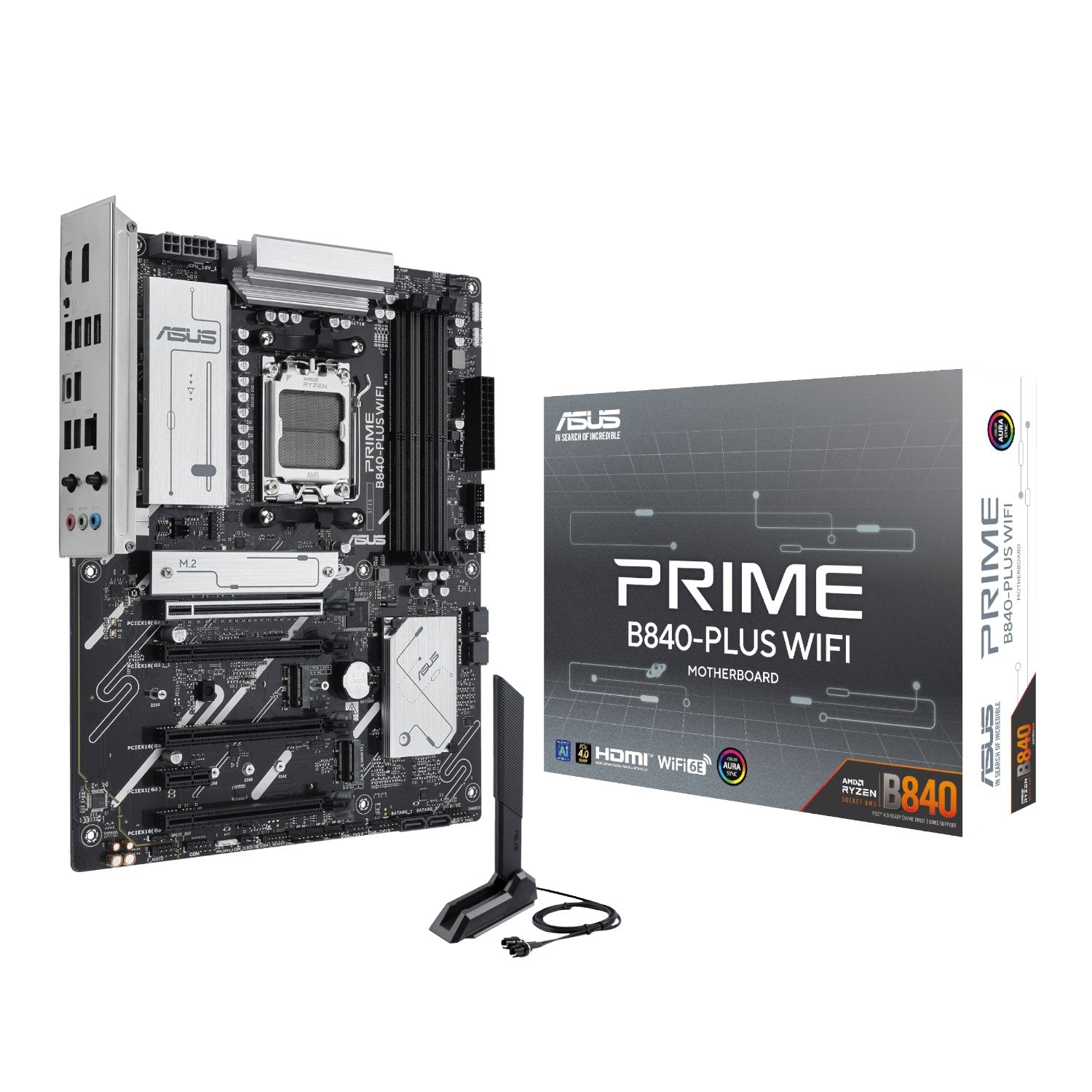 Asus PRIME B840-PLUS WIFI AMD AM5 ATX Gaming Motherboard - GroPlus