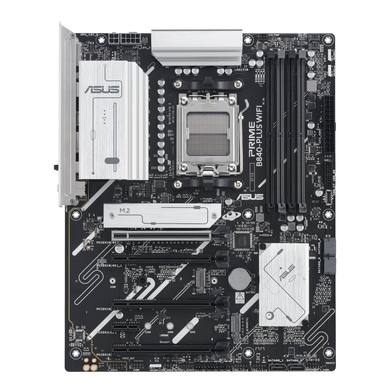 Asus PRIME B840-PLUS WIFI AMD AM5 ATX Gaming Motherboard - GroPlus