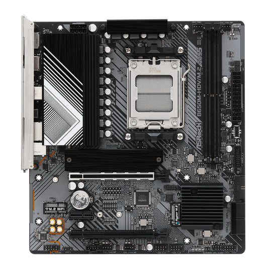 ASRock B650M-HDV/M.2 AM5 Micro-ATX Motherboard - GroPlus