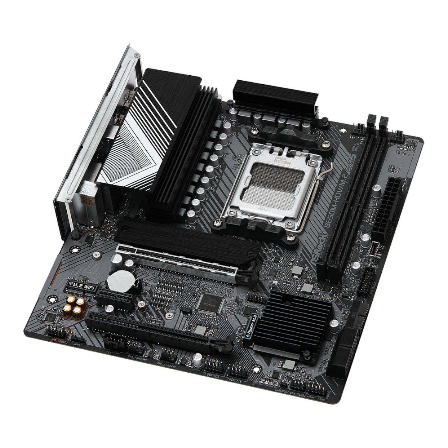 ASRock B650M-HDV/M.2 AM5 Micro-ATX Motherboard - GroPlus
