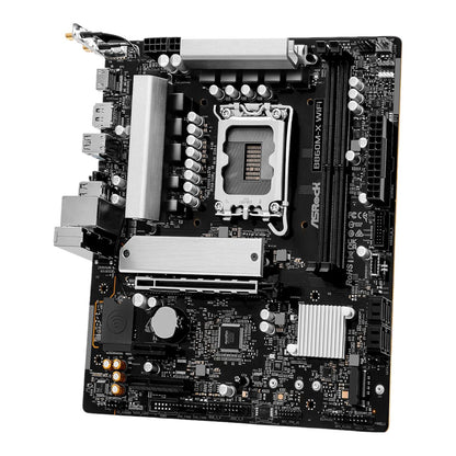 ASRock B860M-X Micro ATX DDR5 Motherboard (PCIe 5 and Wi-Fi 6E) - GroPlus