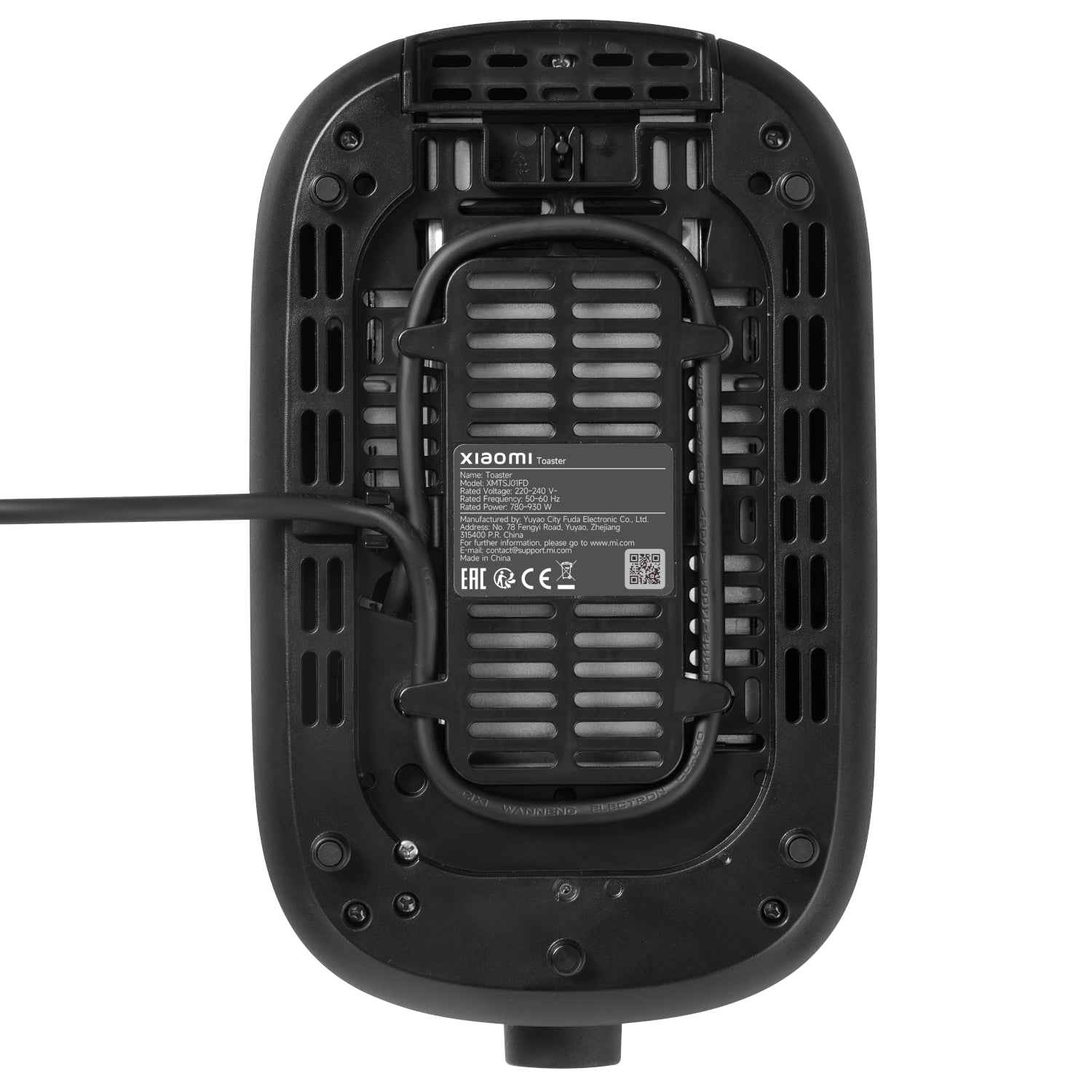 Xiaomi Dual Wide-Slot Toaster-Black