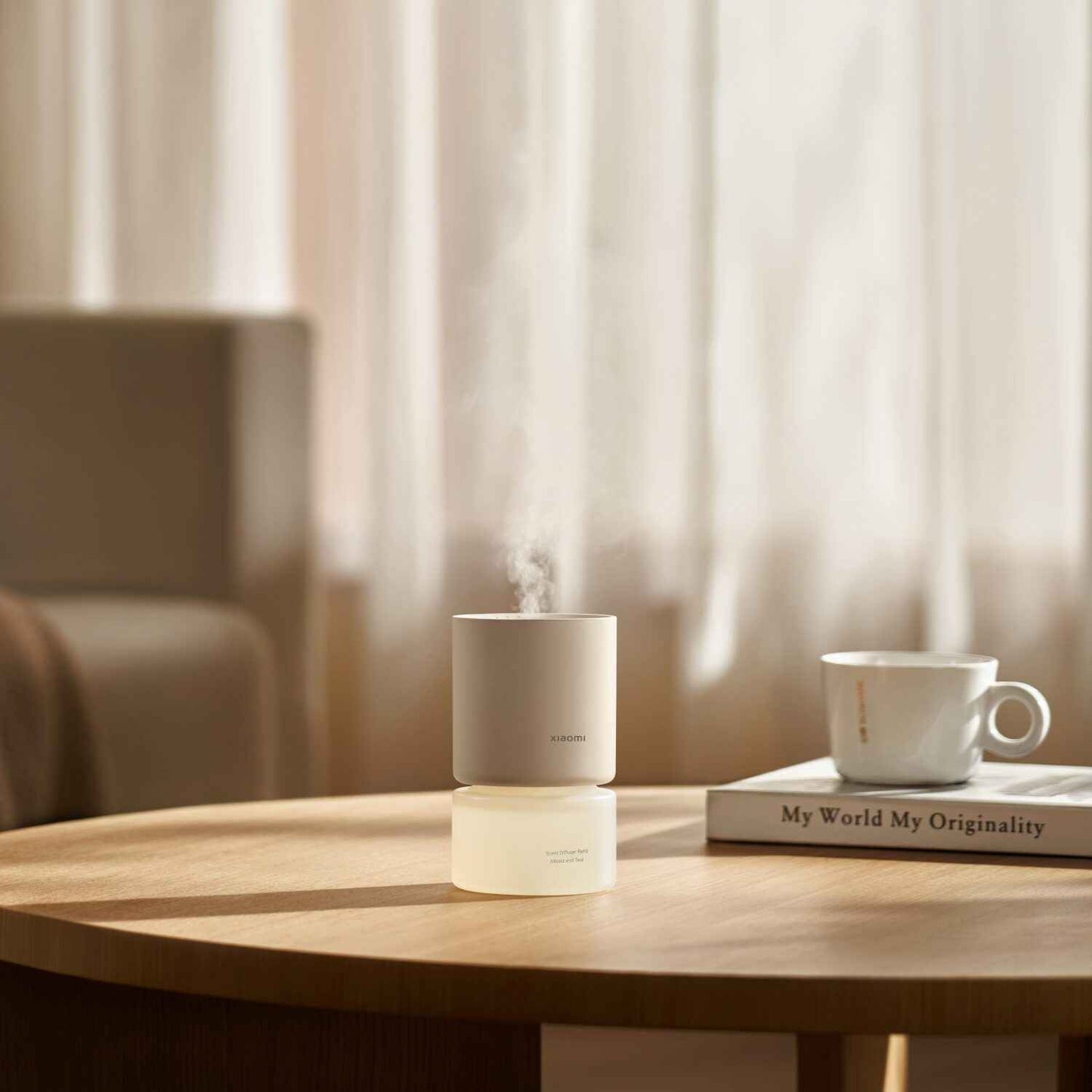 Xiaomi Smart Scent Diffuser (Smart App Control, RGB Ambient Lighting, Motion Sensor, 50-Day Battery)