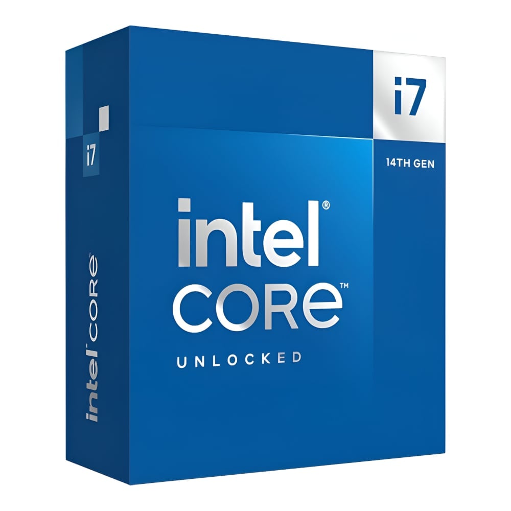 Intel Core i7 processor box on a white background