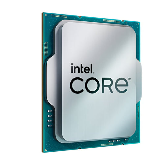 Intel Core processor on a white background