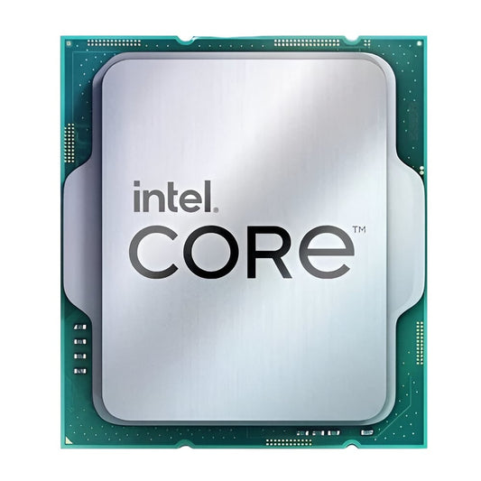 Intel Core processor on a white background