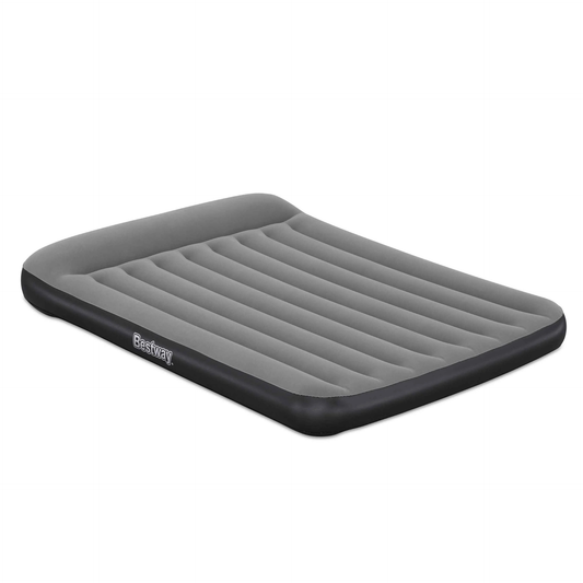 Inflatable air mattress with a visible brand logo on a white background