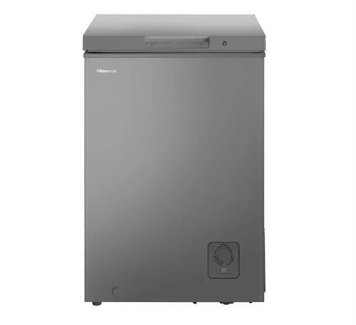 Hisense 95 Litre Metallic Chest Freezer - GroPlus