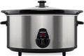 Mellerware 6.5L Slow Cooker Stainless Steel 320W - GroPlus