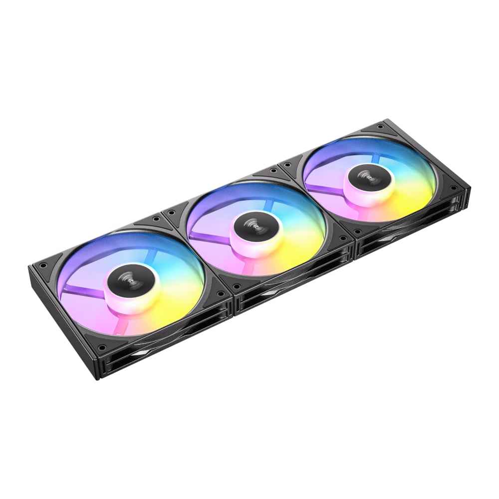 Antec Connect 120 Reverse ARGB PWM Fan 3 Pack Black