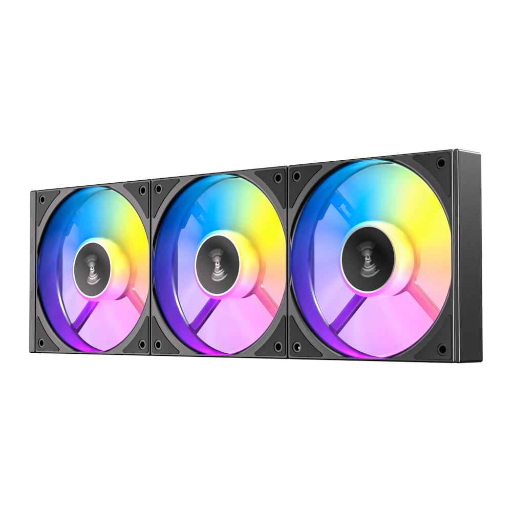Antec Connect 120 Reverse ARGB PWM Fan 3 Pack Black