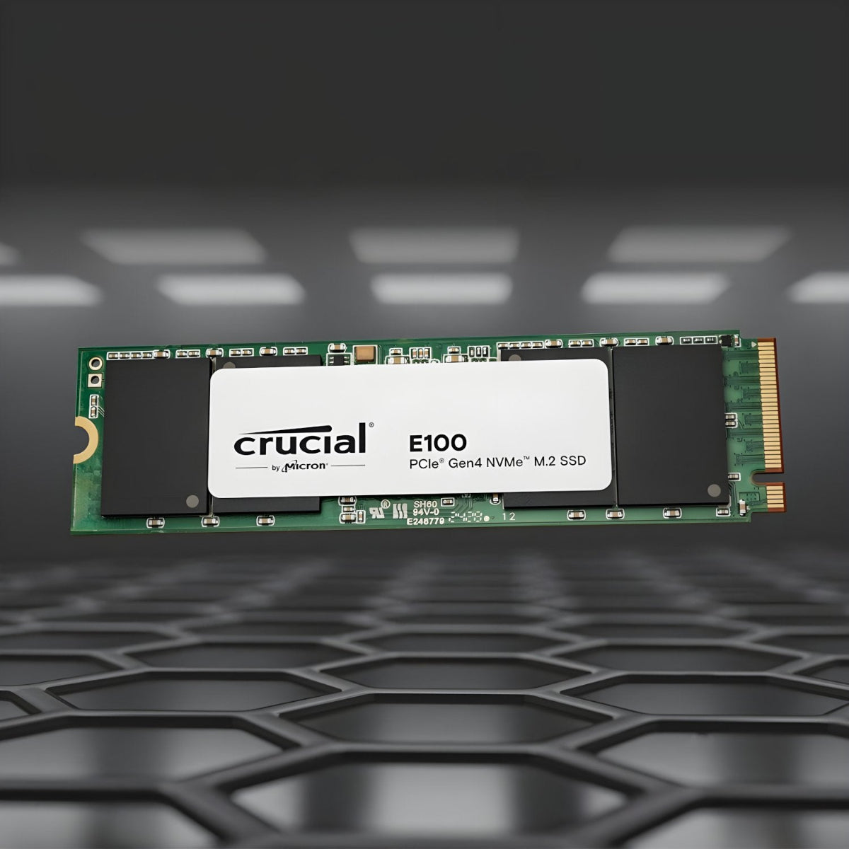 Crucial E100 PCIe Gen4 2280 NVMe M.2 SSD