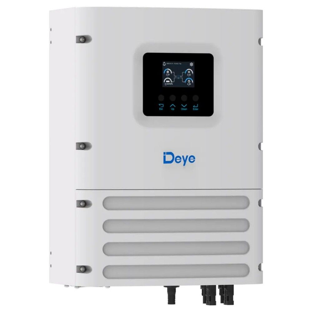 Deye inverter on a white background