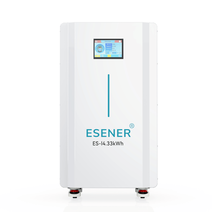 Esener 14.33kWh Lithium Battery 51.2V on a white background
