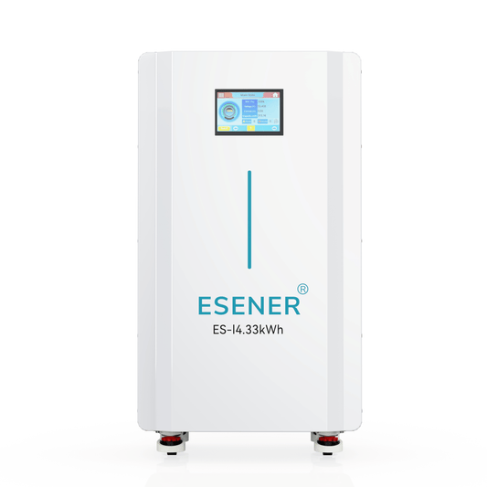 Esener 14.33kWh Lithium Battery 51.2V on a white background