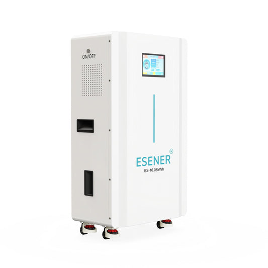 Esener 16.08kWh Lithium Battery 51.2V on a white background