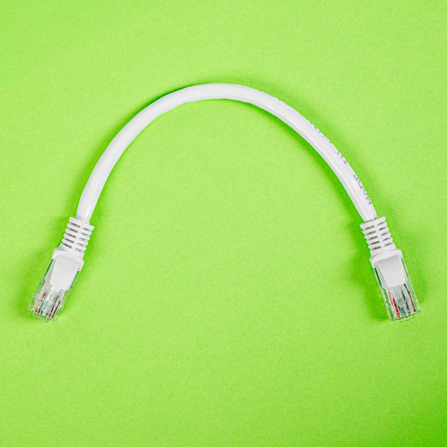 Gizzu Cat6 UTP Fly Lead Ethernet Network Cable 20cm White