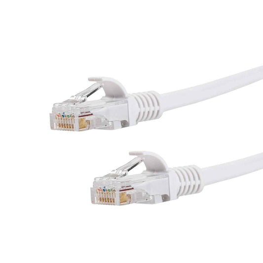 Gizzu Cat6 UTP Fly Lead Ethernet Network Cable 1m White