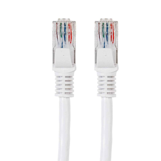 Gizzu Cat6 UTP Fly Lead Ethernet Network Cable 1m White