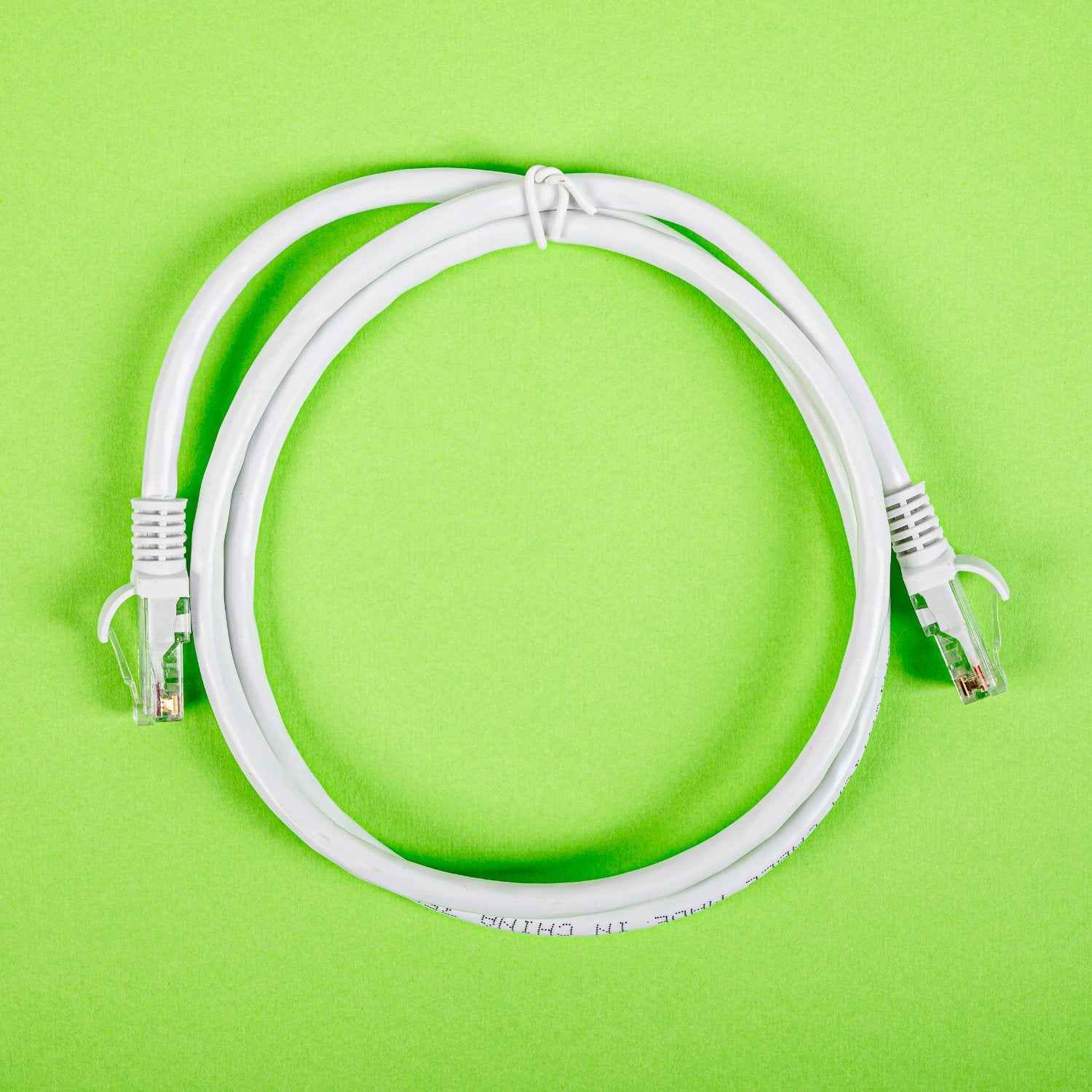 Gizzu Cat6 UTP Fly Lead Ethernet Network Cable 1m White