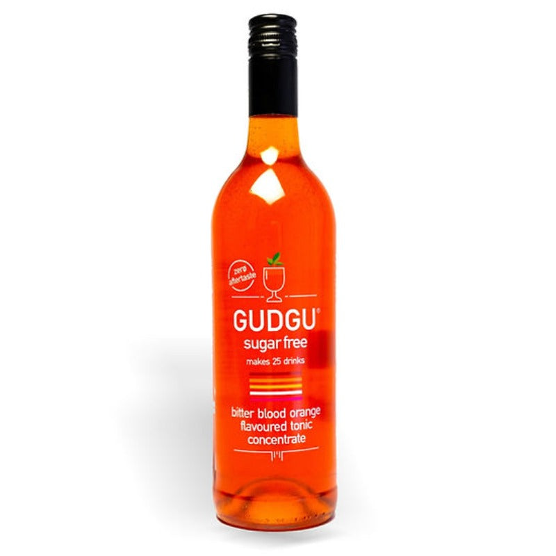 GUDGU 750ml Sugar Free Bitter Blood Orange Tonic Concentrate