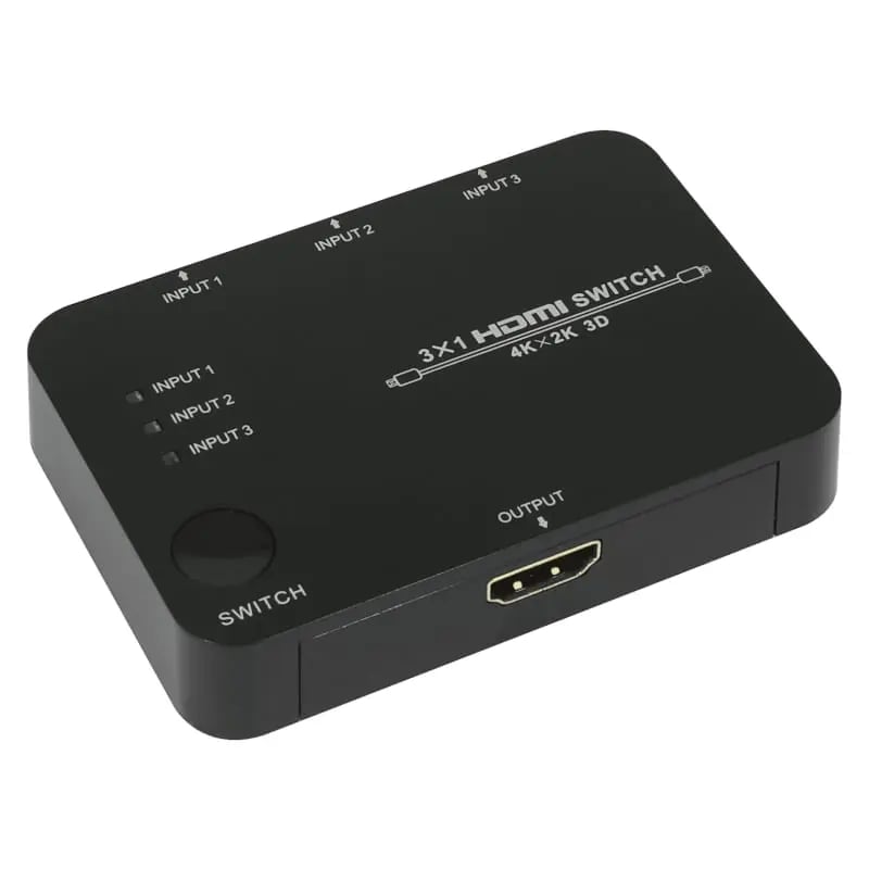 HDCVT 3-Port HDMI Switch