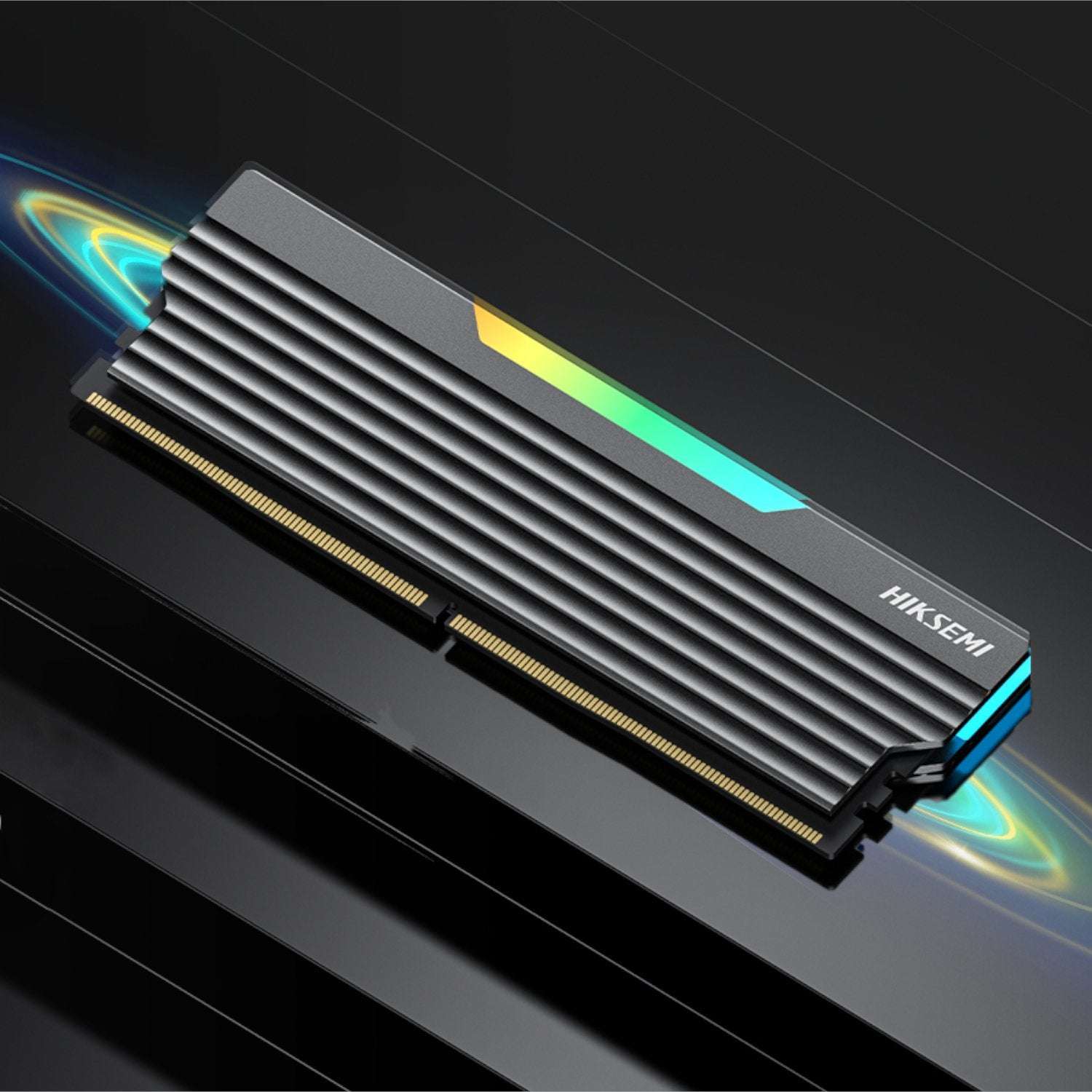 HIKSEMI Future RGB 3600MHz DDR4 UDIMM Gaming Memory – Black
