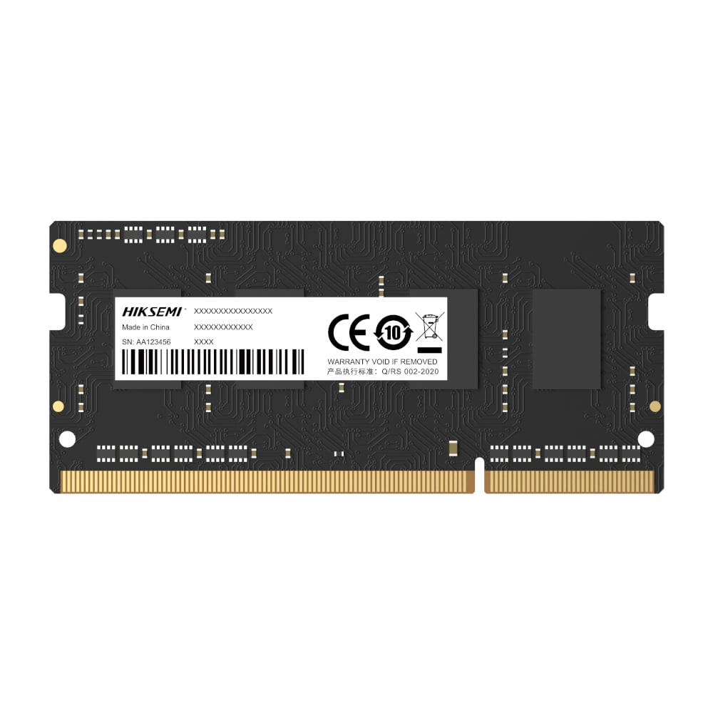 Computer memory module with Hiksemi branding on a white background