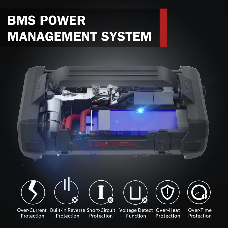 LokiThor 4-in-1 Jump Starter & Air Compressor