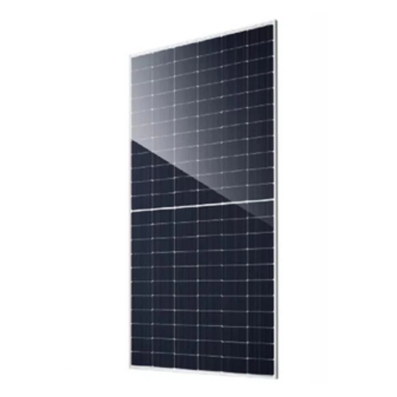 Solar panel with grid pattern on a white background