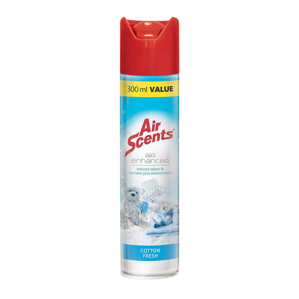 AIR SCENTS AIR ENHAN EXTRA VAL COTT FRESH 300ML