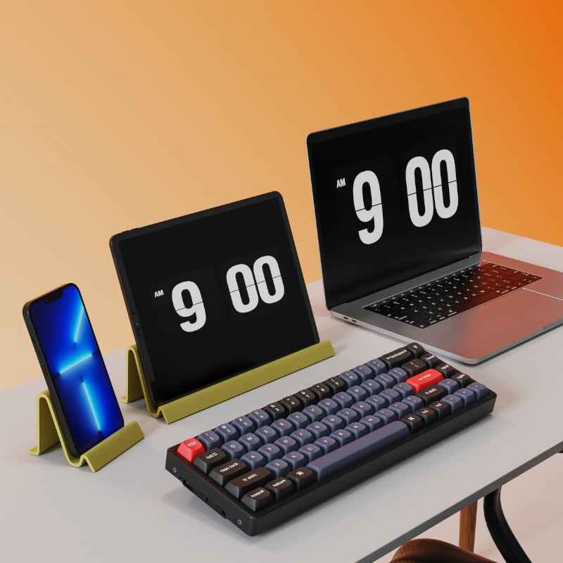 Keychron K6 Pro 65% Red G Pro Switches RGB Wireless Keyboard Black