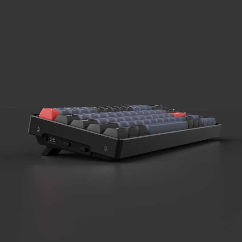 Keychron K6 Pro 65% Red G Pro Switches RGB Wireless Keyboard Black - GroPlus
