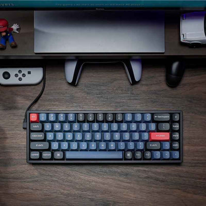 Keychron K6 Pro 65% Red G Pro Switches RGB Wireless Keyboard Black