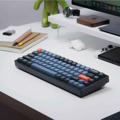 Keychron K6 Pro 65% Red G Pro Switches RGB Wireless Keyboard Black