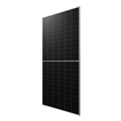 Solar panel with grid pattern on a white background