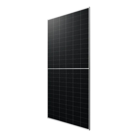 Solar panel with grid pattern on a white background