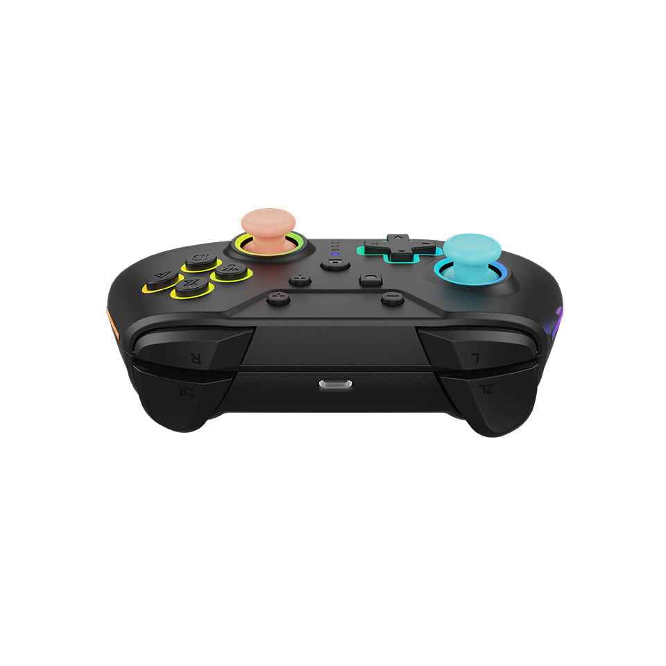 Armor3 NuRival Wireless Hall Effect Stick Game Controller For Switch Blue/Orange