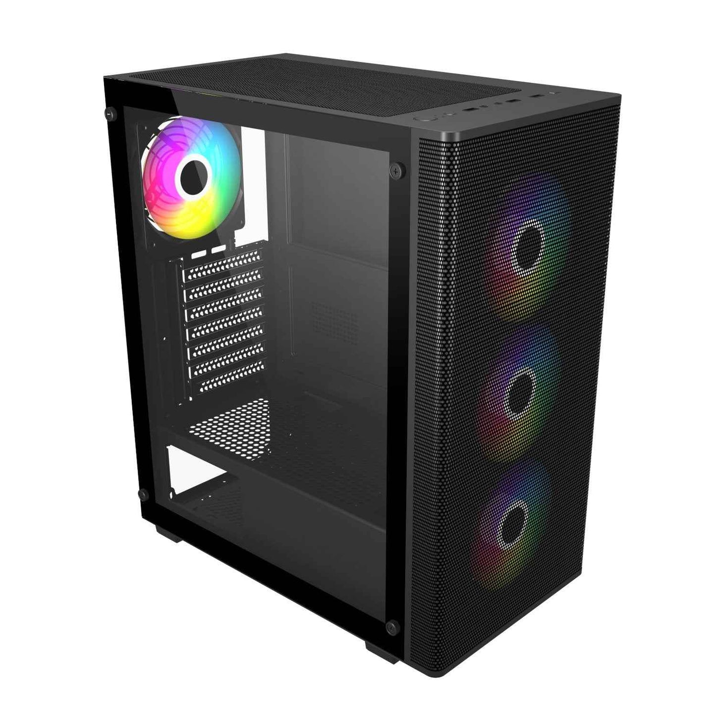 FSP M220 ATX Mid Tower Gaming Chassis Black