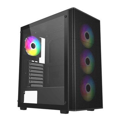 FSP M220 ATX Mid Tower Gaming Chassis Black
