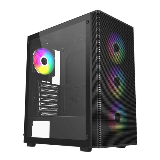 FSP M220 ATX Mid Tower Gaming Chassis Black