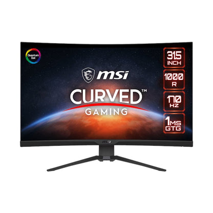 MSI MAG 31.5" WQHD 170Hz VA FreeSync Curved Gaming Monitor