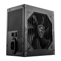 MSI MAG A650BN 80PLUS Bronze power supply unit with black color and MSI logo on the front.