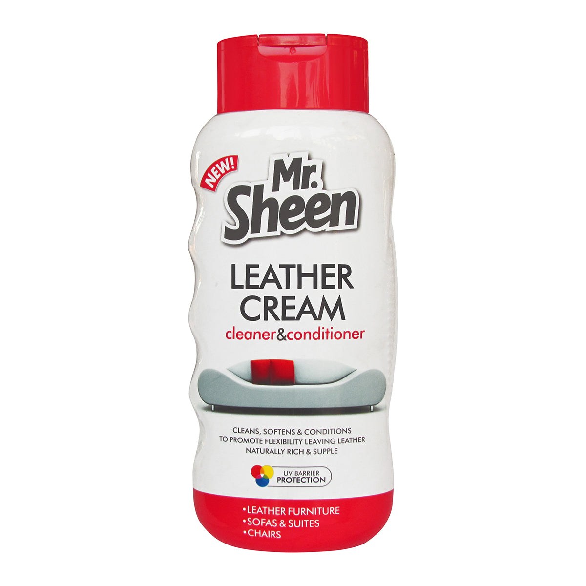 MR SHEEN LEATHER CREAM CLEAN AND CONDITION 500ML