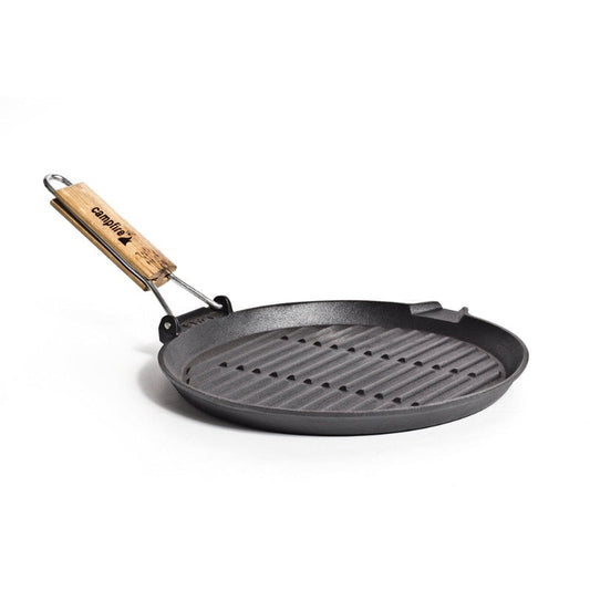 Campfire 27cm Round Frypan with Folding Handle