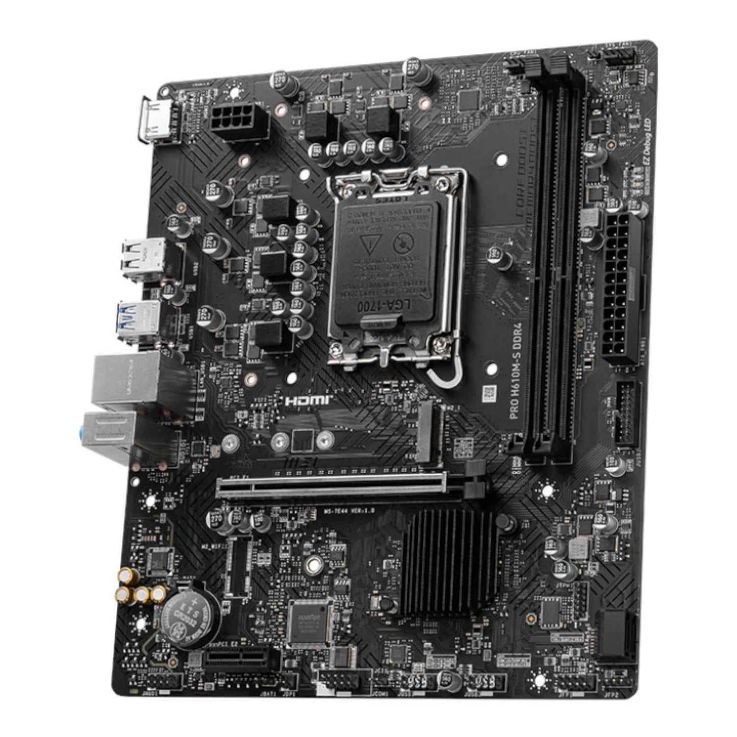 MSI H610M-S PRO LGA1700 M-ATX DDR4 Motherboard